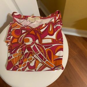 ⭐️Michael Kors blouse with MK logo